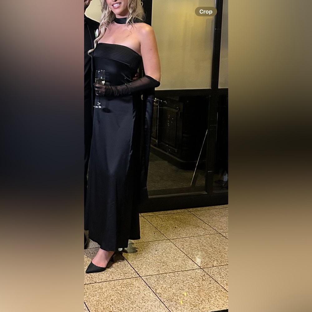 Elegant Black Evening Gown